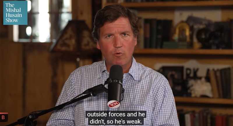 Tucker Carlson lance une attaque sans précédent contre le président Donald Trump.
