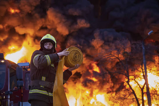 L'offensive massive de la Russie a placé Kiev sous le feu de missiles et de drones pendant des heures.