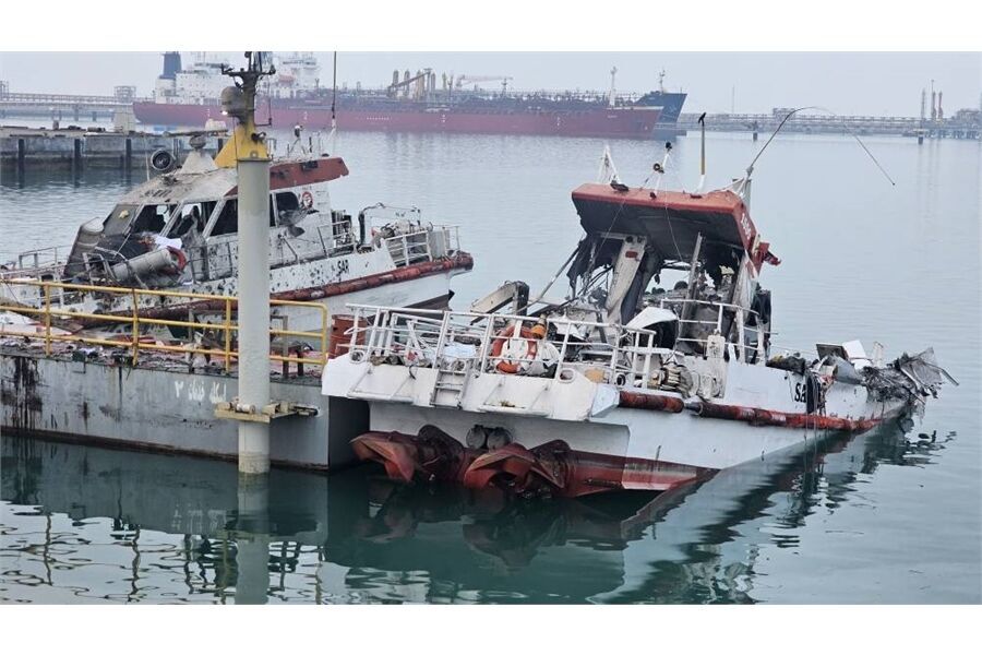 Deux navires de recherche et de sauvetage en mer ciblés par les Etats-Unis dans les eaux de la province de Hormozgan.