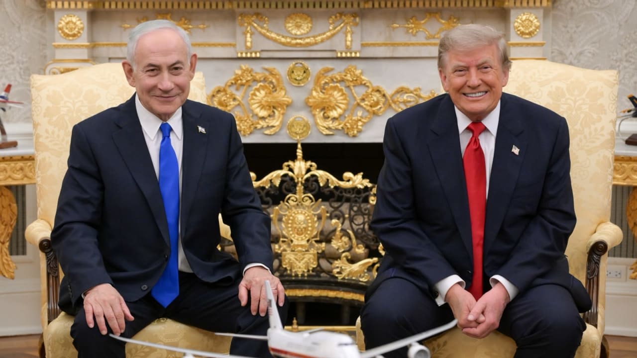 Netanyahu et Trump concluent une réunion « positive et productive » à la Maison Blanche.