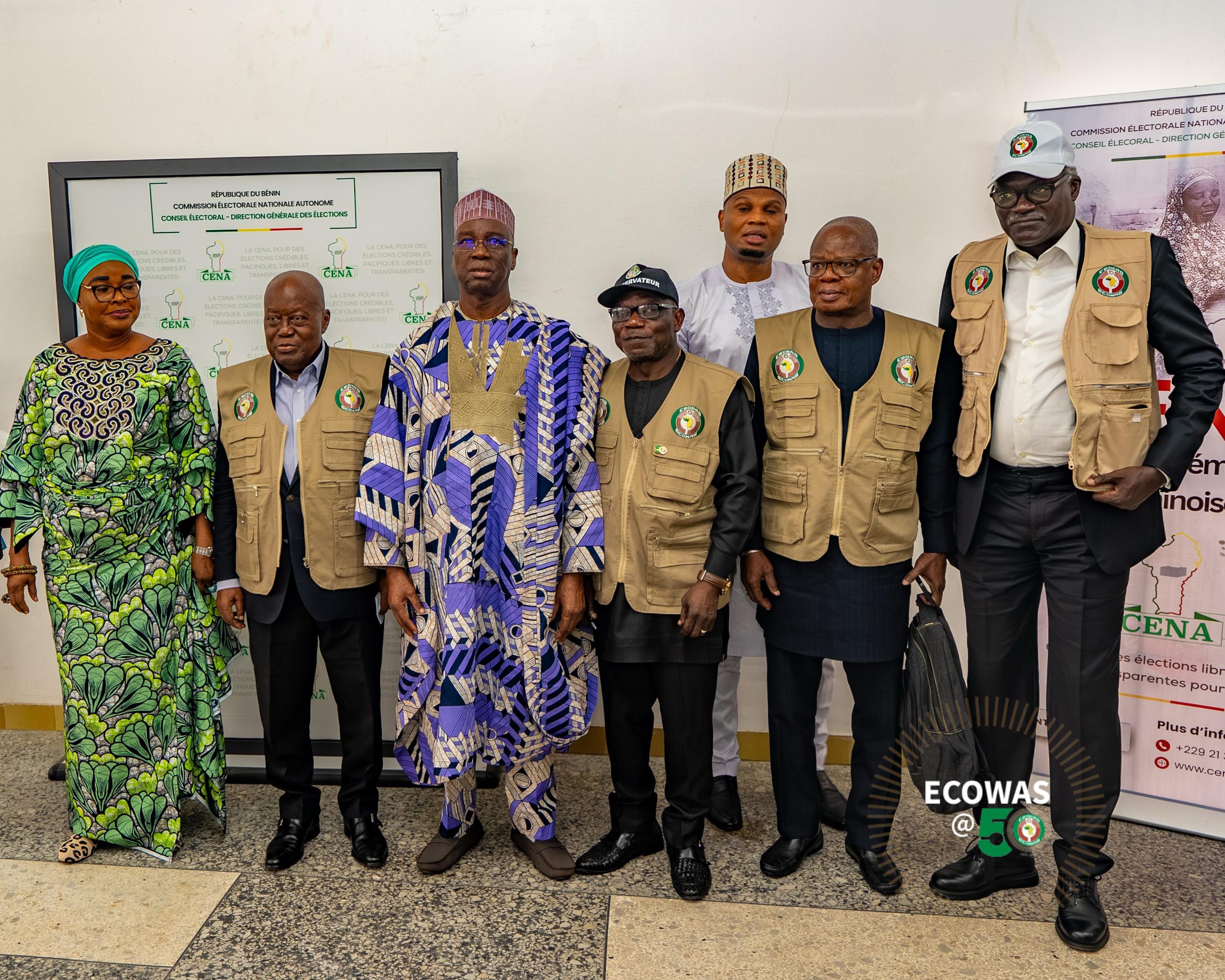 Election Présidentielle au Bénin :  S.E NANA AKUFO-ADDO visite les bureaux de vote.