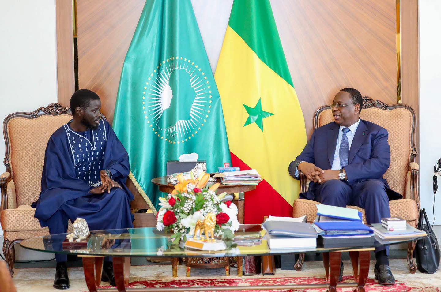 Sénégal :  Macky Sall : "Je remercie vivement SEM le Président Bassirou Diomaye Faye, pour l'entretien que nous aurons à cette occasion."
