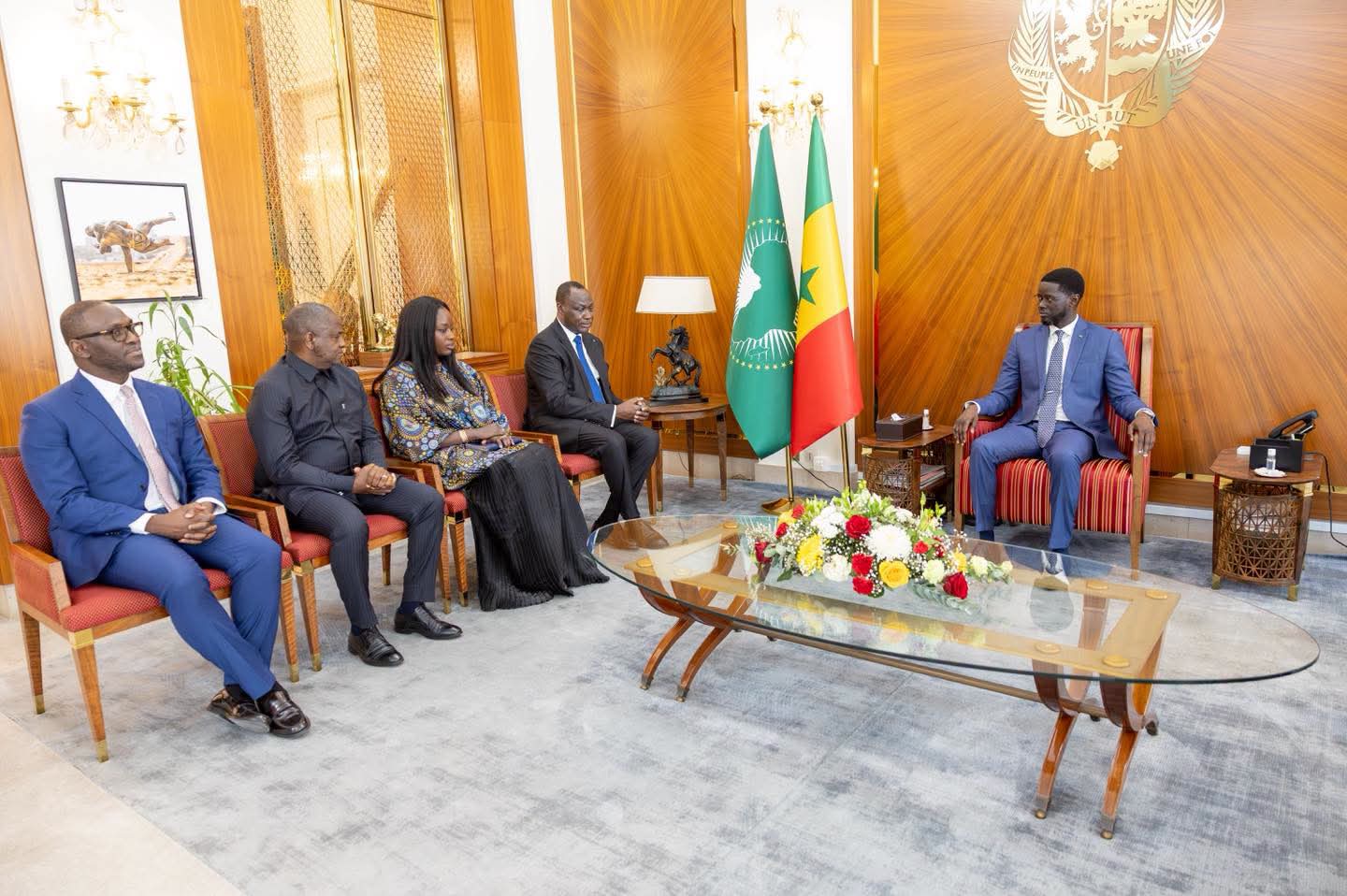 Sénégal :  Le Président Bassirou Diomaye Faye reçoit  Samaila Zubairu.