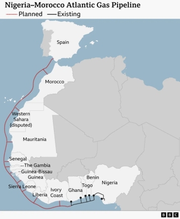 L'Afrique de l'Ouest approuve un projet de méga-gazoduc de 25 milliards de dollars.