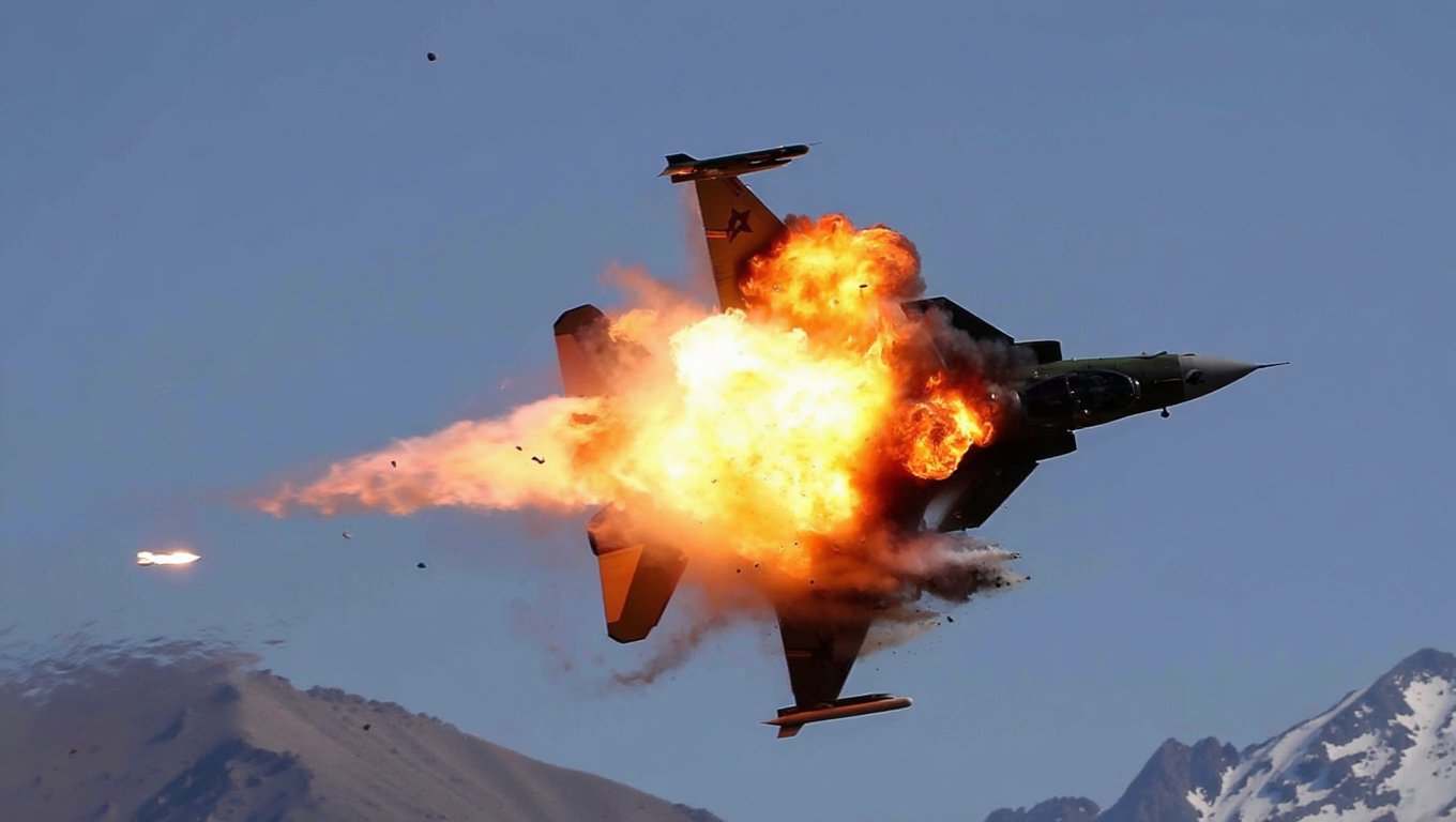 L'armée de l'air pakistanaise subit des pertes dans l'espace aérien afghan.