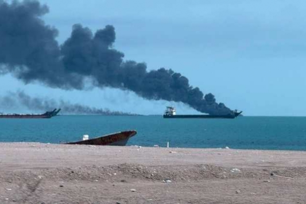 La marine américaine frappée trois navires iraniens dans le golfe Persique.