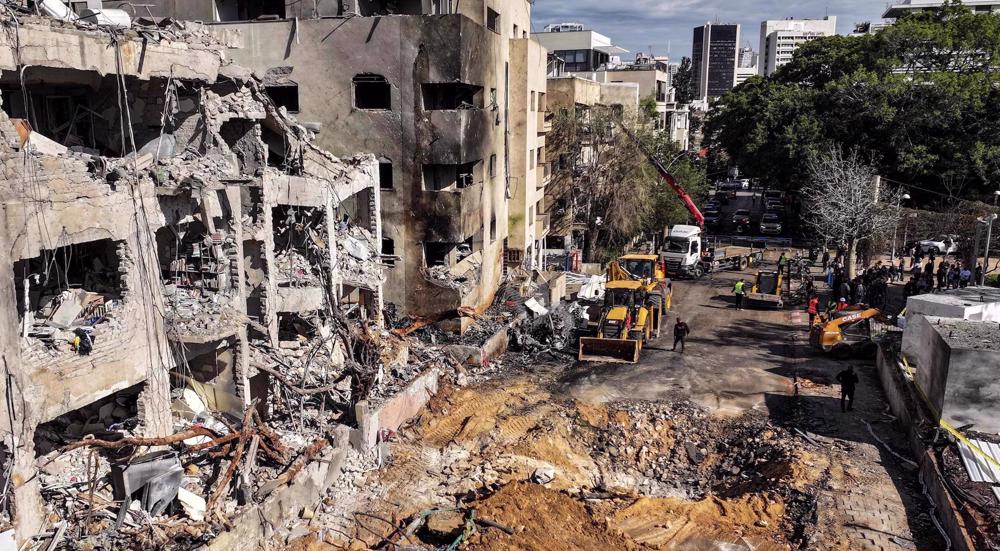 L'Armée  iranienne lance la 60e vague de missile sur Israël