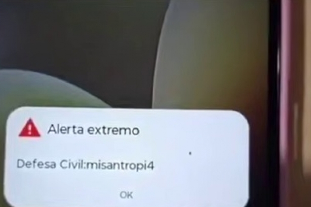 Des pirates informatiques ont piraté le système d'alerte aux catastrophes du Brésil.