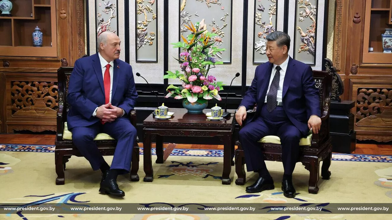Xi Jinping a rencontré Loukachenko en Chine