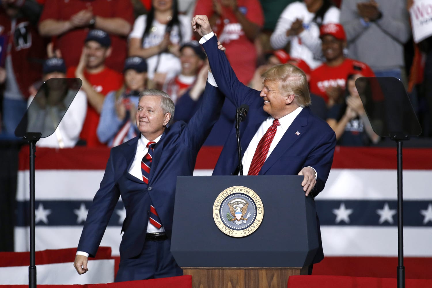 Donald Trump : Lindsey Graham était un vrai patriote