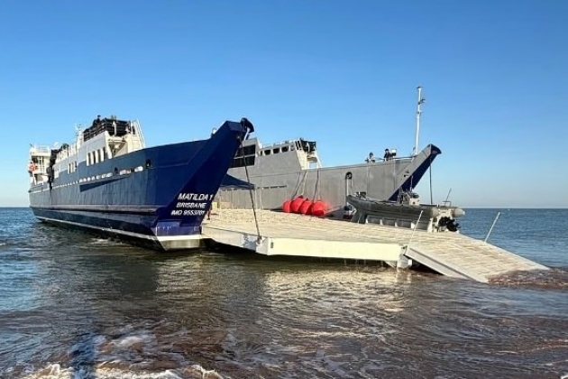 Les États-Unis se préparent à recevoir le navire d'assaut amphibie moyen Matilda 1.
