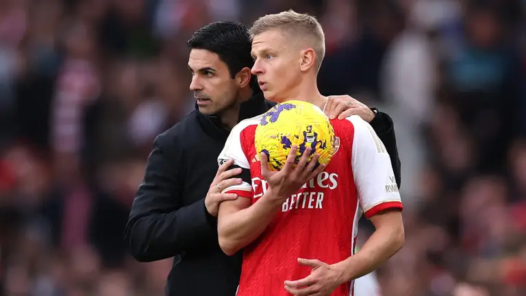 Zinchenko est retourné à Arsenal de manière inattendue.